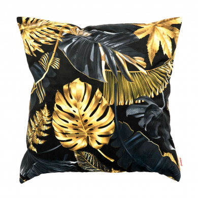 Dekokissen goldene Blätter