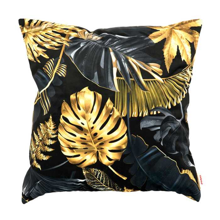 Dekokissen goldene Blätter
