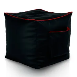 Gaming Pouf Sitzwürfel Quadratisch - Kunstleder