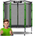 Trampoline mit Sicherheitsnetz