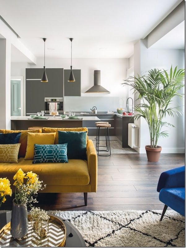 Büro in Wohnung verwandeln im Mix & Match Stil