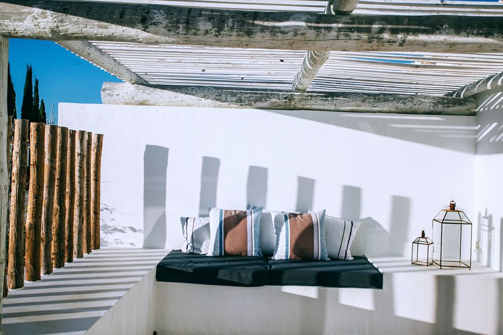Terrassengestaltung Ideen - Gartenmöbel & Outdoor Poufs