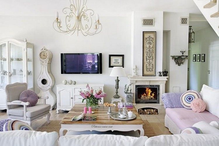 Shabby-Chic-Stil in der Inneneinrichtung