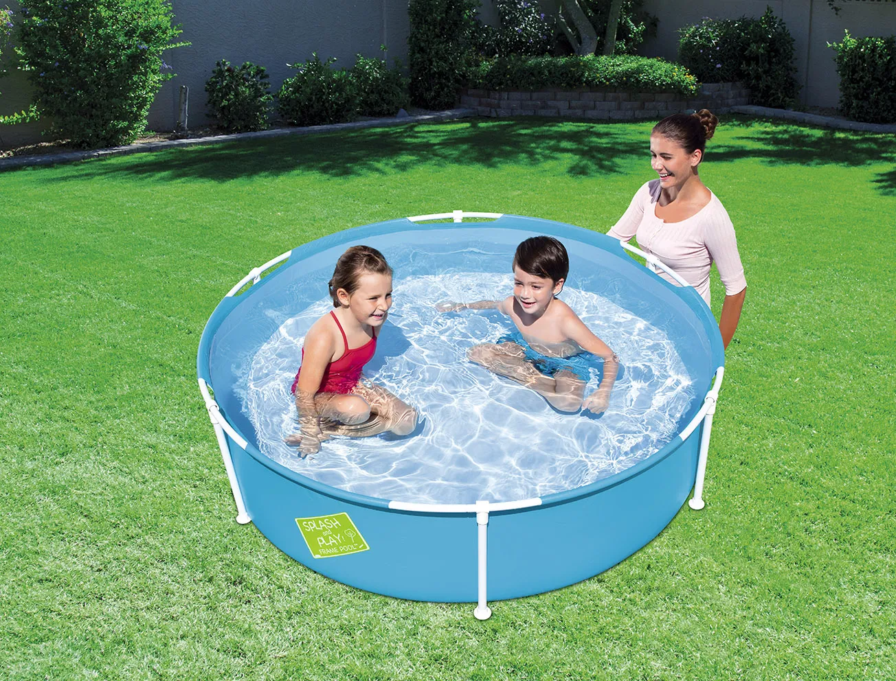 Rundes Stahlrahmen-Pool für Kinder 152 x 38 cm Bestway 56283 - 4