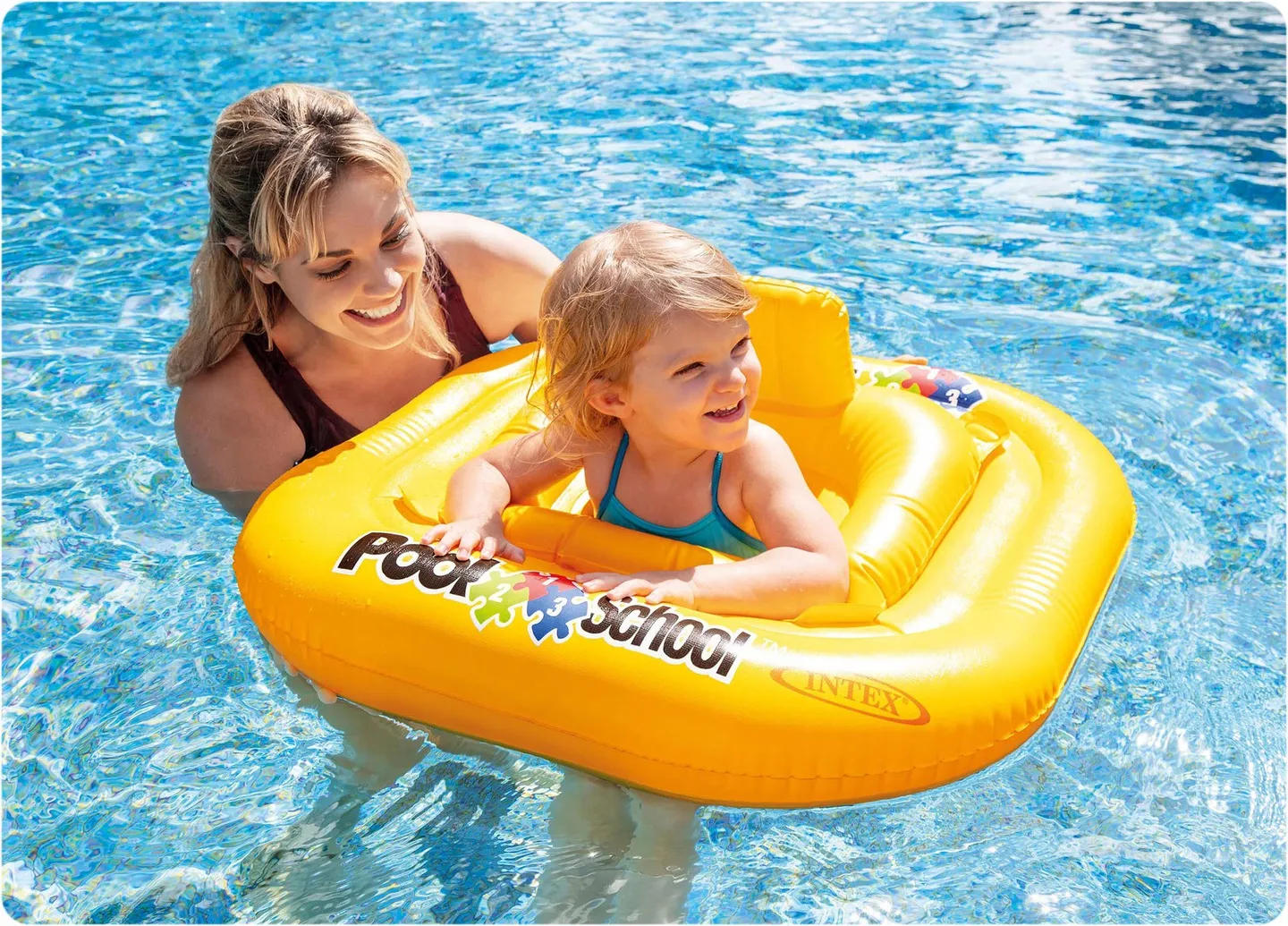INTEX 56587 Aufblasbarer Schwimm-Sessel Ring 79 x 79 cm - 4