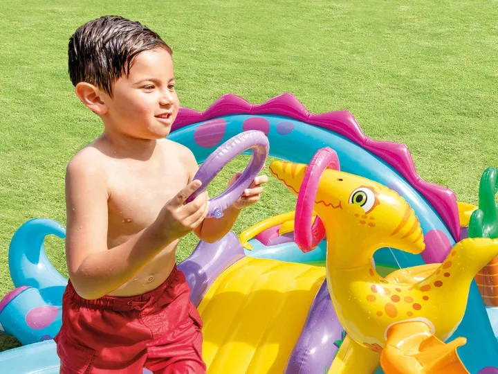 Aufblasbares Dinosaurier-Spielzentrum 302 x 229 x 112 cm INTEX 57135 - 6