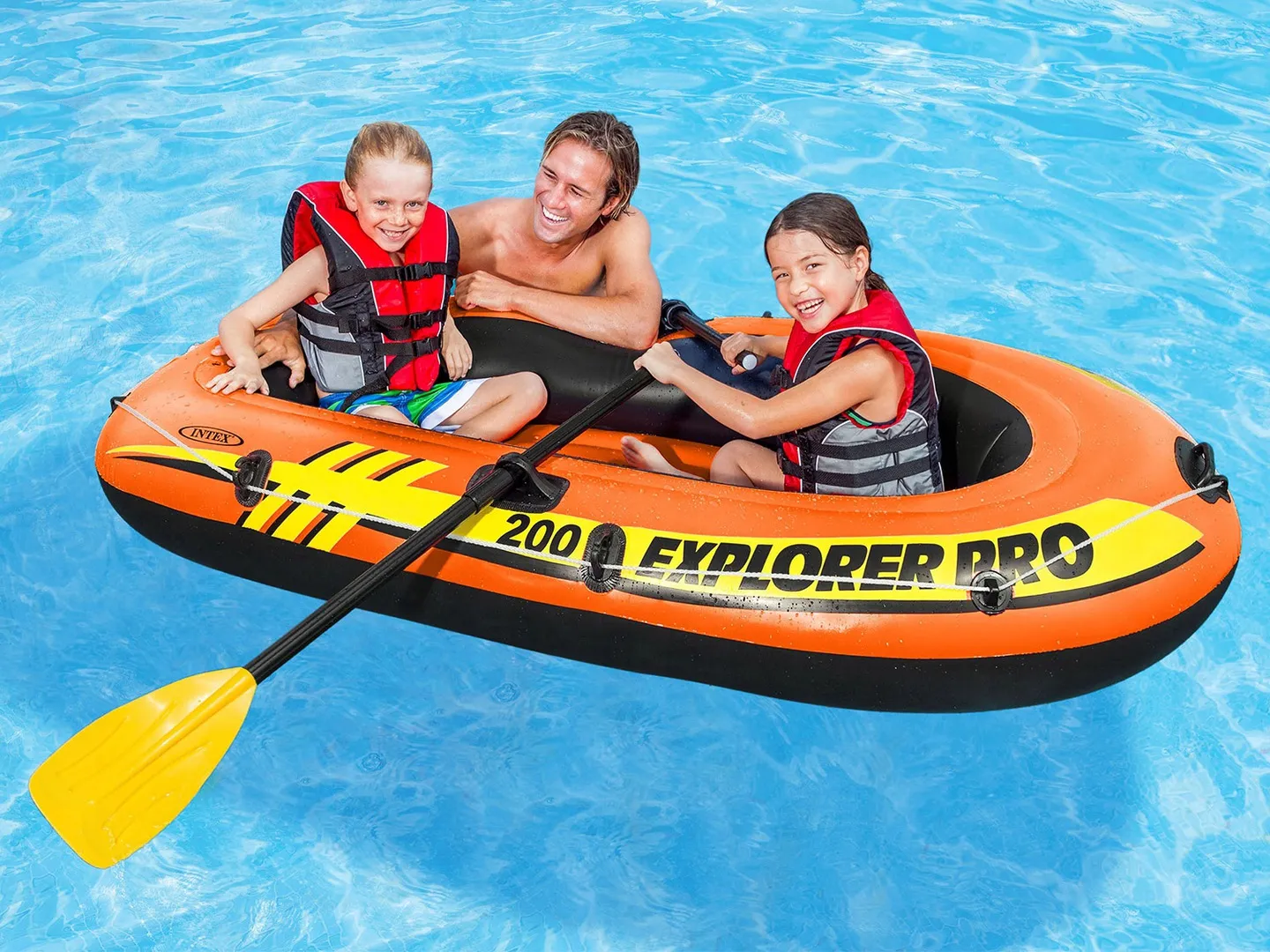 Intex Explorer PRO 200 Aufblasbar Boot 196 x 102 x 33 cm 58356 - 3