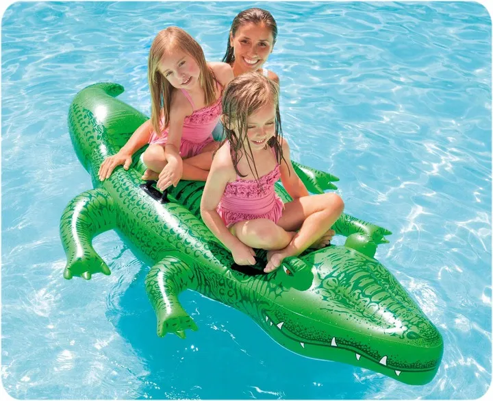 Aufblasbar Krokodil Schwimmfigur 203 x 114 cm INTEX 58562 - 3