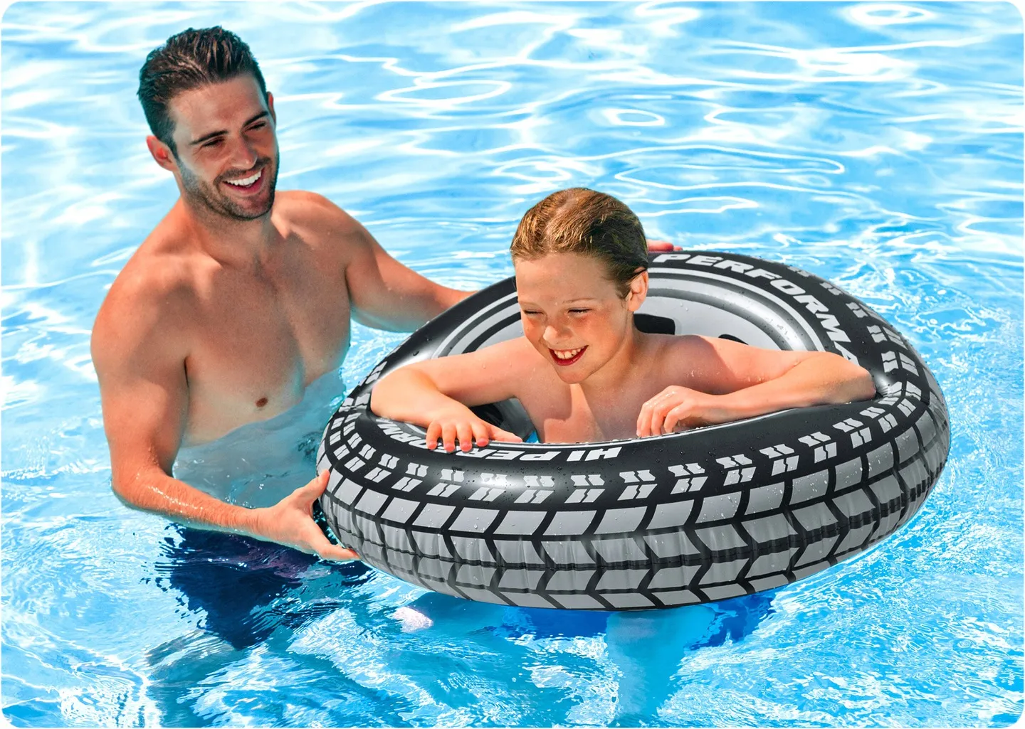 Schwimmring - Reifen Durchmesser 91 cm INTEX 59252 - 3