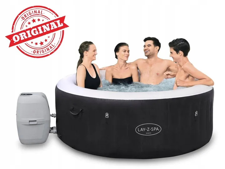 Aufblasbarer Whirlpool Lay-Z Miami 4-Person Bestway 60001 - 3