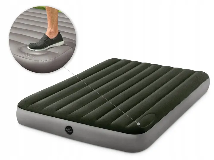 INTEX 64763 Aufblasbare Luftmatratze mit Eingebauter Fußpumpe - 9