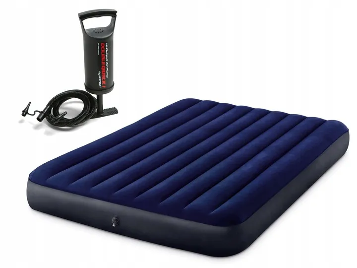 Aufblasbare Luftmatratze mit Pumpe und zwei Kissen INTEX 64765 - 9