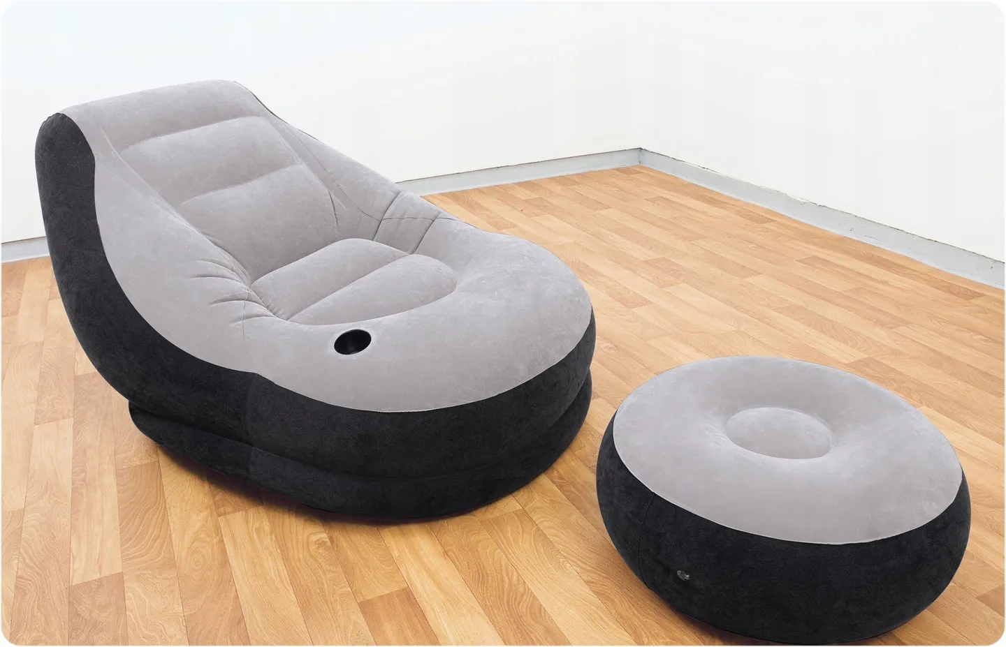 Aufblasbarer Sessel + Fußstütze 130 x 99 x 76 cm INTEX 68564 - 5