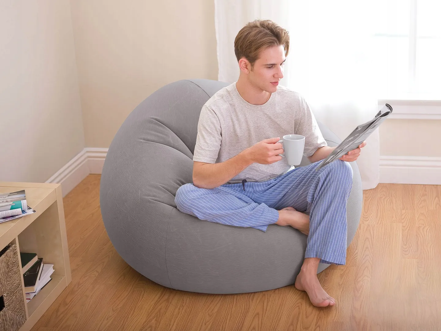 Aufblasbare Sessel Sitzsack Pouf INTEX 68579 - 3
