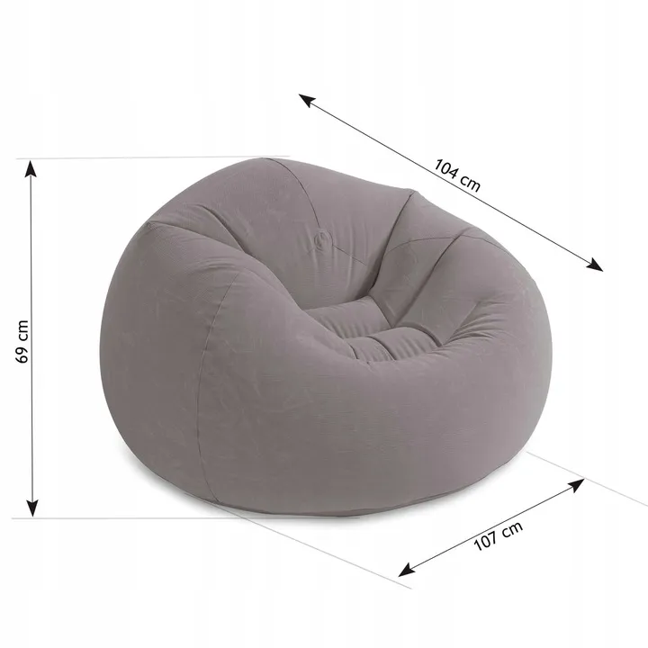 Aufblasbare Sessel Sitzsack Pouf INTEX 68579 - 5
