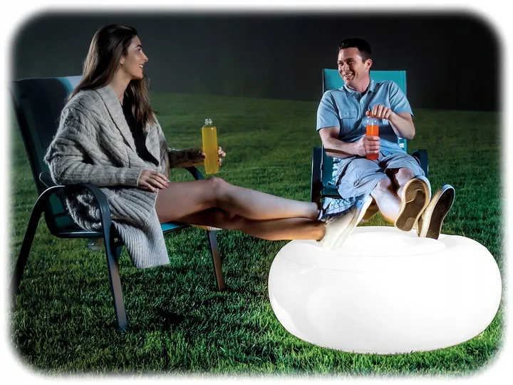 Schwimmende aufblasbare Poolleuchte OTTOMAN LED 86 x 33 cm INTEX 68697 - 2