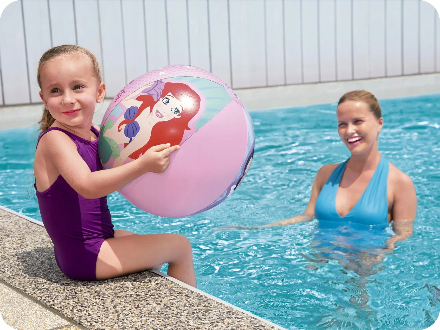 Bestway 91042 Disney Princess Wasserball 51 cm - 5
